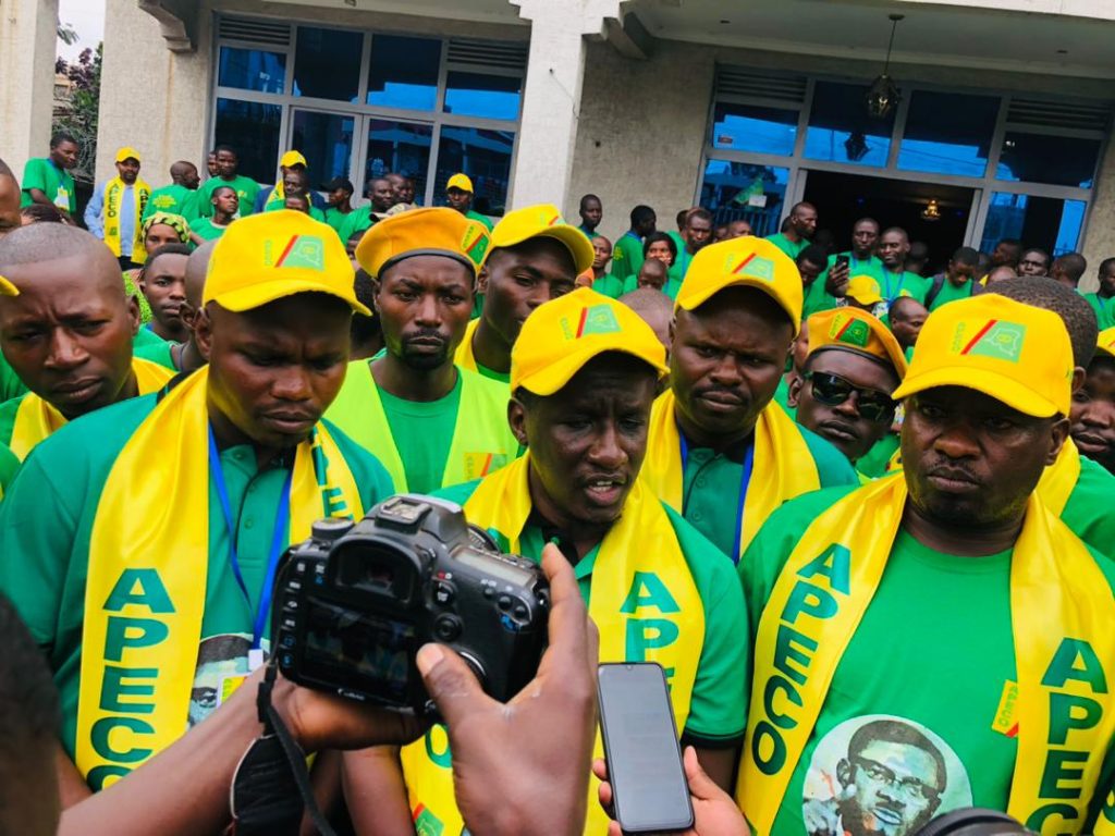 Alliance des Patriotes pour l’Emergence du Congo. Hon. AYOBANGIRA SAFARI Nshuti Jean-Pierre Président National