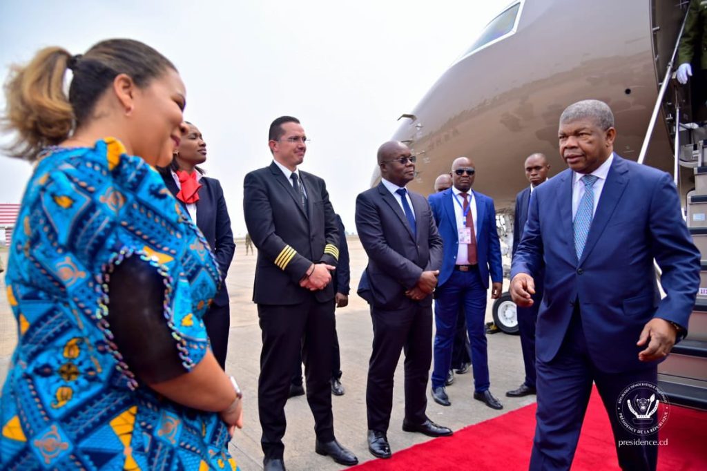 Le Président angolais João Lourenço, médiateur de l’Union Africaine dans le cadre du processus de Luanda