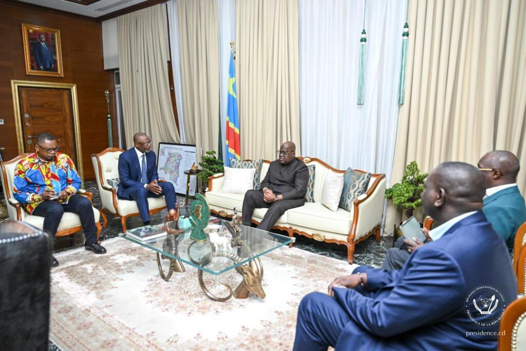 RDC : Félix Tshisekedi et Monacosat font le point sur le projet de satellite national