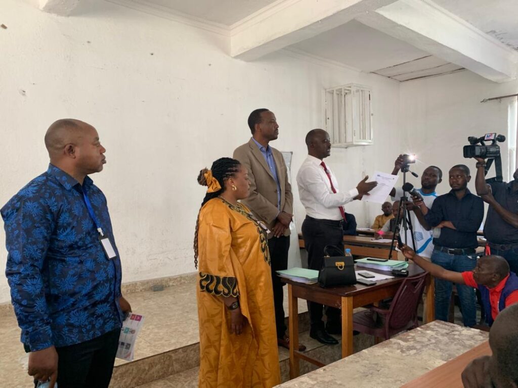 Au moins mille candidats passent un test de magistrature organisé par l’AFC/M23