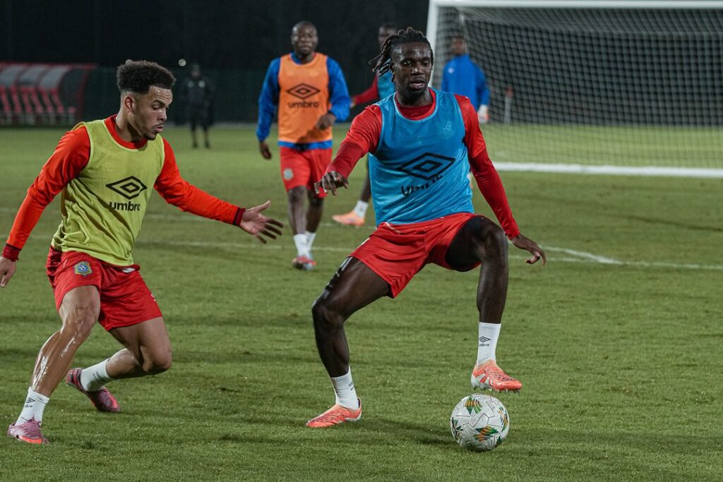Les Léopards s'entraînent avec trois nouvelles recrues avant le choc face au Cameroun