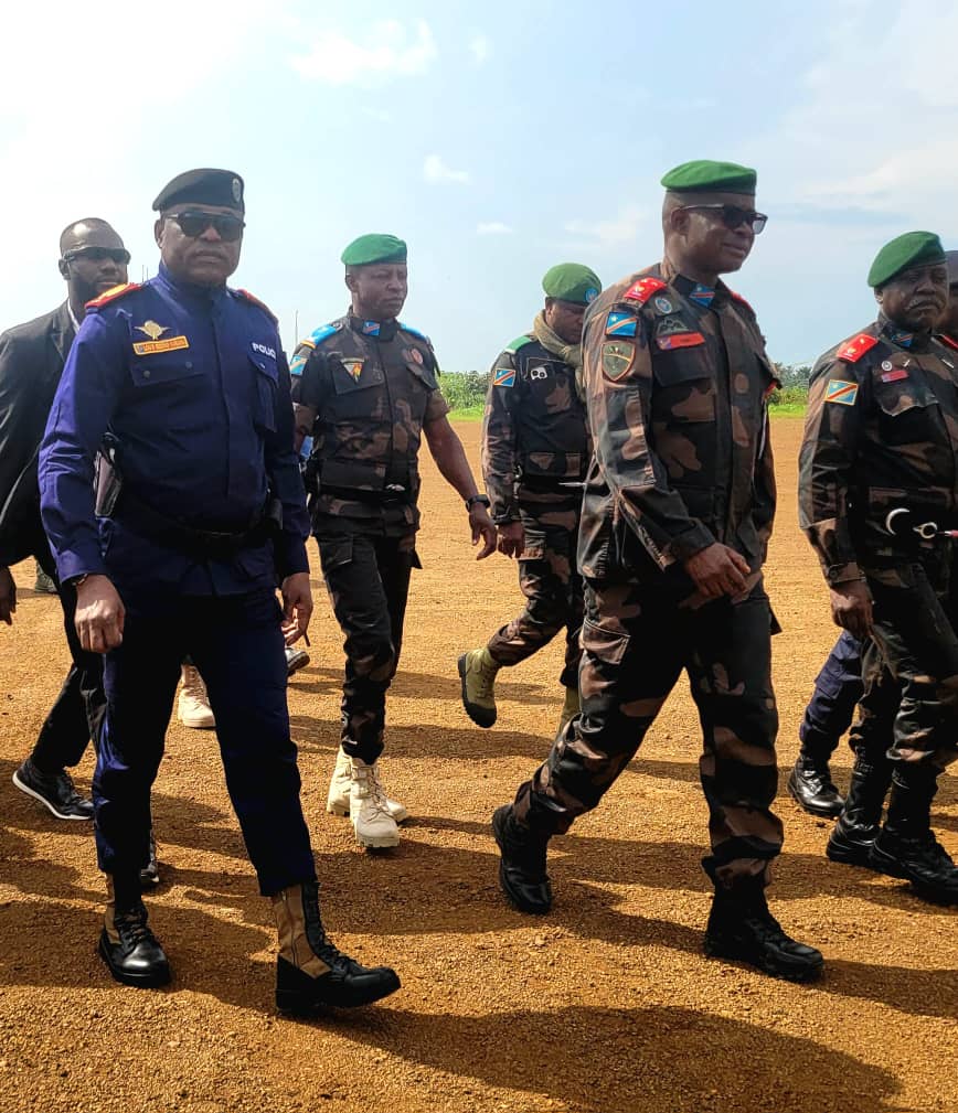 Le général Somo de retour à Beni après sa participation à la conférence sur la violence armée