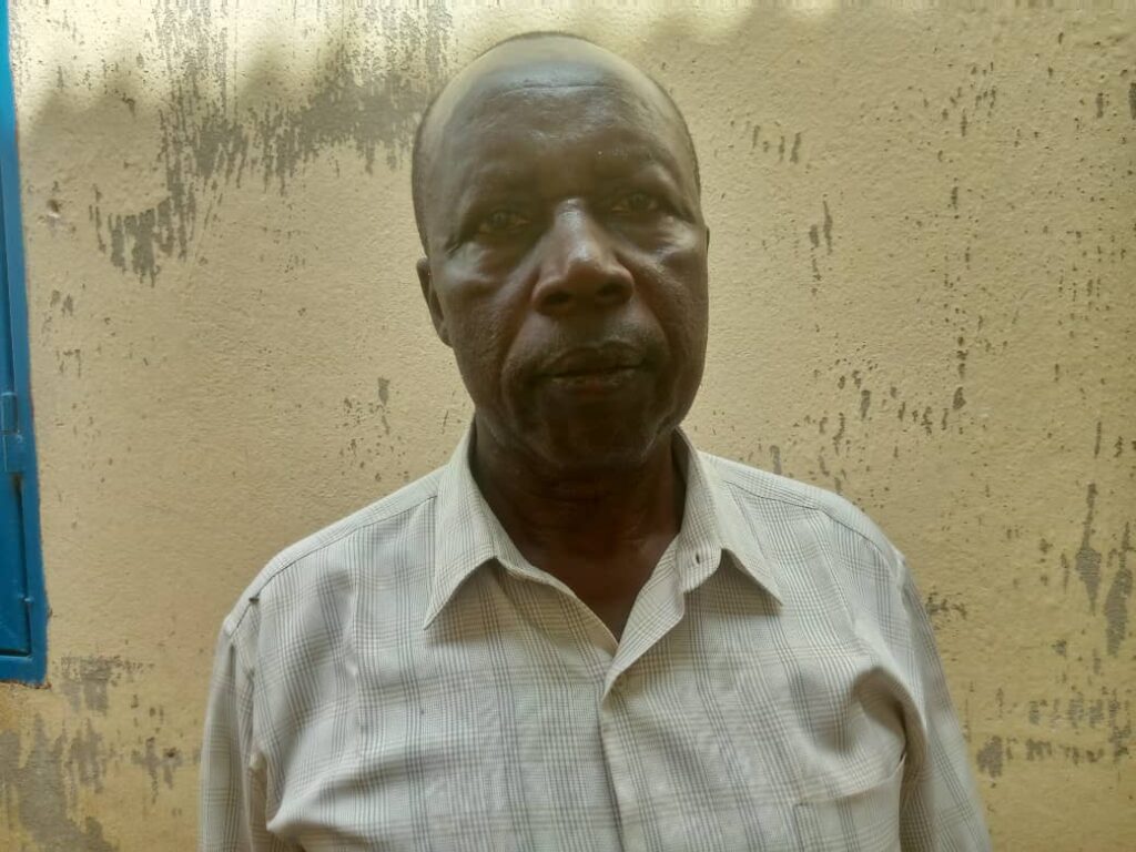Le président de l'ANAPECO , NSindabagoma patient.