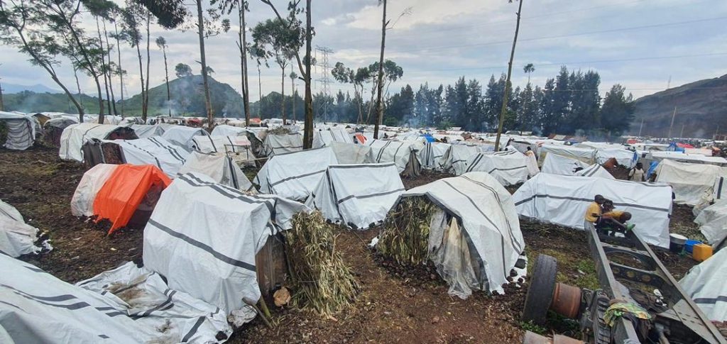 Camps de déplacés de guerre de NYIRAGONGO