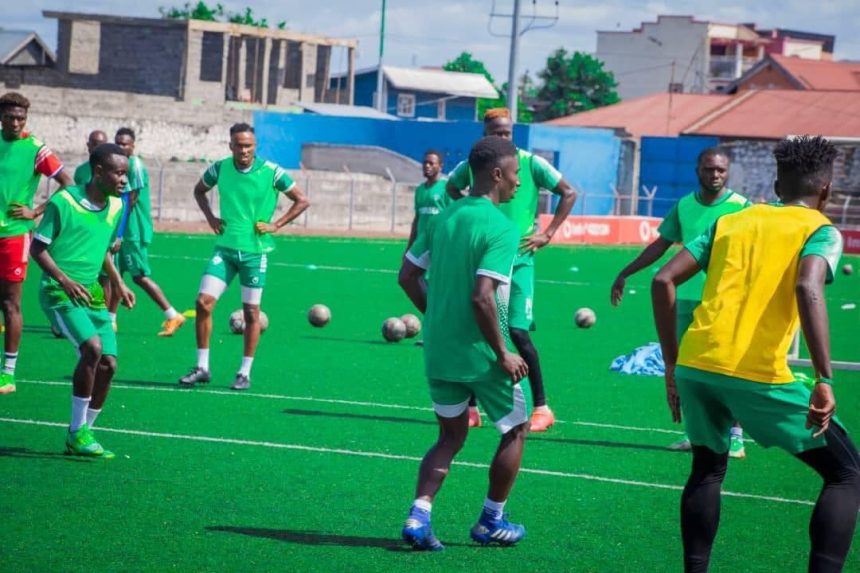 DC VIRUNGA au stade de l'Unité à Goma