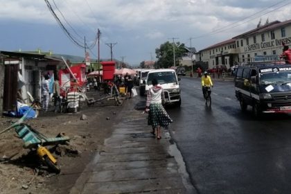 Dans les rues de Goma, au quartier Kyeshero