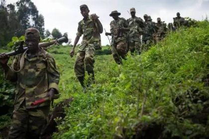 Photo d'illustration : Les éléments du m23 dans le village de MWESO en Territoire de MASISI