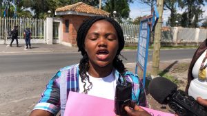 Manifestations au Gouvernorat en ville de Goma
