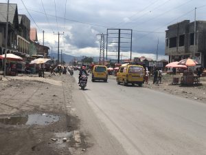 Dans les rues de Goma au Quartier Ndosho-Kivumorningpost
