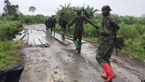 Les troupes du M23 dans le territoire de MASISI