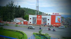 Mont Goma derrière la maison Airtel
