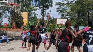 Goma-basketball : Ce match palpitant prévu mercredi entre Black panthère et l’ASB PJB Élite chez les dames Match du BC VIRUNGA au stadium de l'ISC a Goma