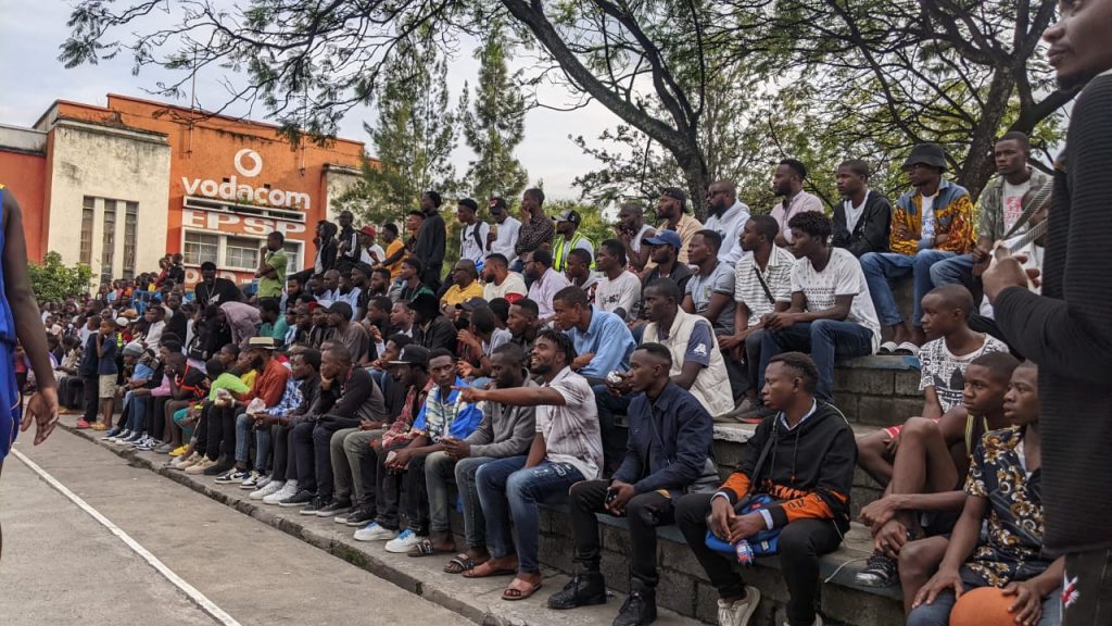 la Première édition du tournoi de basketball Kombe la Kyeshero a été donné vendredi 28 Avril 2023 au stadium de l'ISC Goma