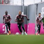 Le FC Bayern München dans l'entrainement