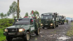 Photo d'illustration d'un convoi de l'EAC au Nord-Kivu dans le cadre de protection des civils