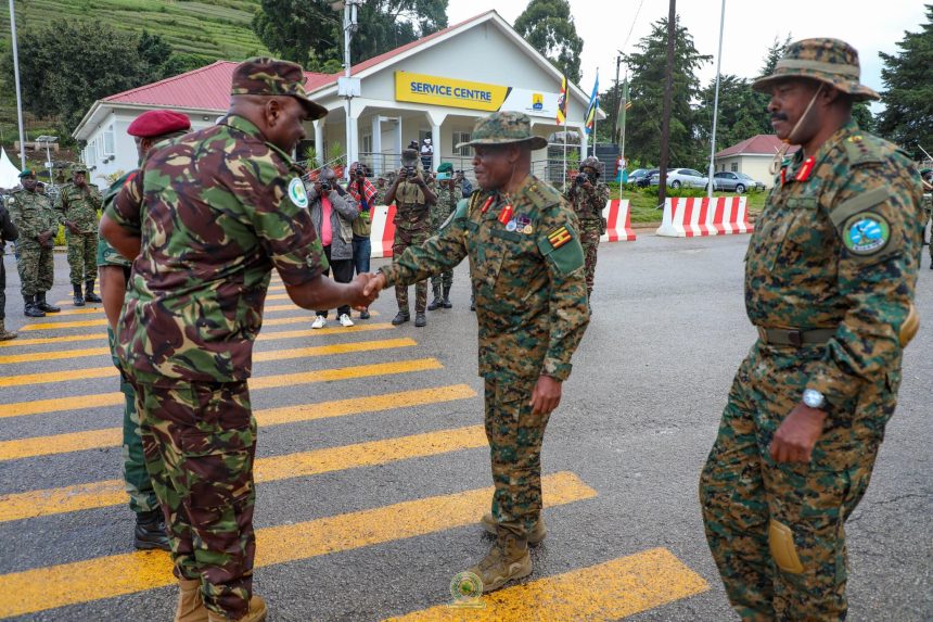 la frontière entre la République démocratique du Congo et la République de l'Ouganda