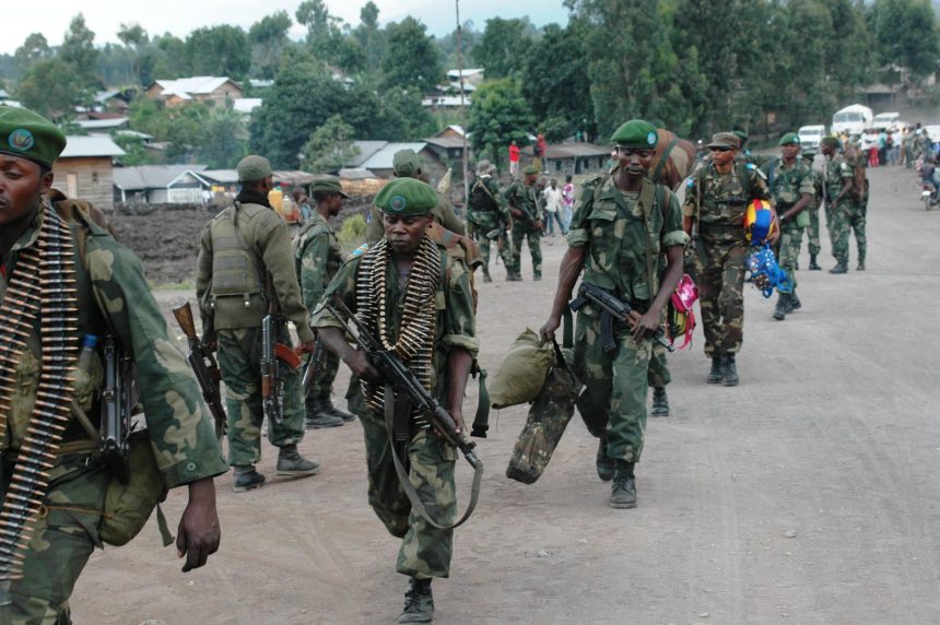 Les FARDC se préparant pour le front dans le MASISI