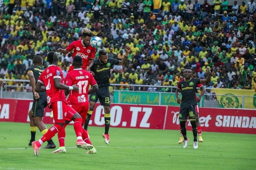 Young Africans vs Simba SC au stade stade Benjamin Mkapa