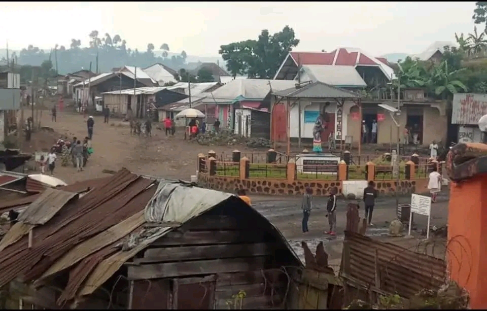 Cité de KITCHANGA dans le territoire de MASISI