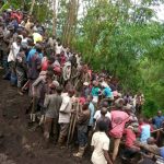 Éboulement de terre a Musenge dans le territoire de MASISI