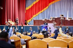 Assemblée Nationale : La loi Muyaya sur la liberté de presse votée par les élus nationaux Les députés nationaux