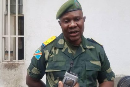 Guillaume NJIKE porte-parole de FARDC