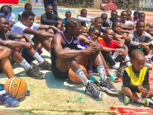 Les joueurs de KIDS GARDEN BASKETBALL ACADEMY