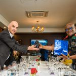 ALAIN BERSET chef d’État suisse accueilli par le Gouverneur militaire du Nord-Kivu, le lieutenant Général Constant Ndima Kongba