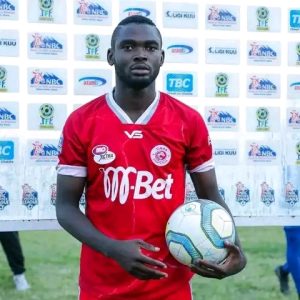 L'attaquant congolais Jean Baleke othos
