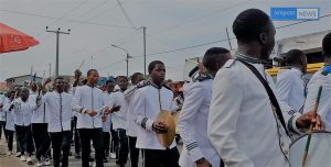 Marche des fidèles Kimbanguiste