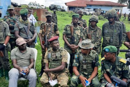 Les rebelles du M23 a Rumangabo