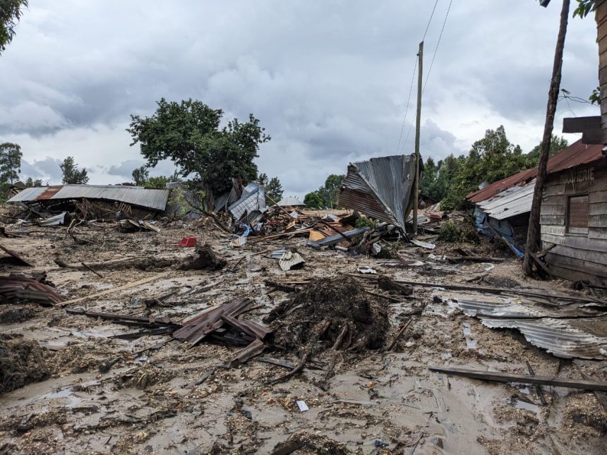 La population de buchunda a passé une nuit cauchemardesque suite à de pluie diluvienne qui a créé une innodation la nuit