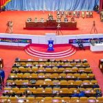 Dans la salle de l'Assemblée Nationale de la RD. Congo