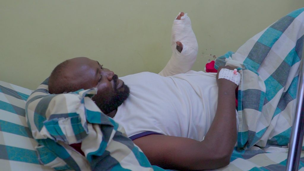 Le directeur général de l'ICCN s'est rendu à l'hôpital Heal Africa où sont internés 5 blessés 