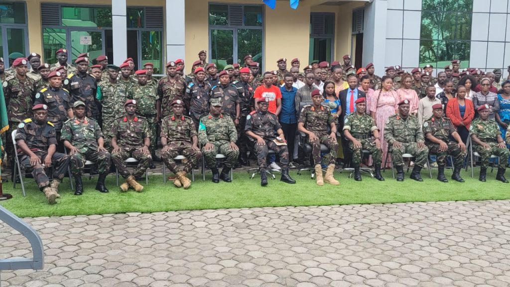 Le Général-Major Kiugu a été reçu au Quartier Général de la Force de l'EAC