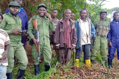 Les Ecogardes du Parc Nationale de Virunga (ICCN)