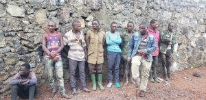 9 présumés criminels capturés par l'EAC à Kitshanga