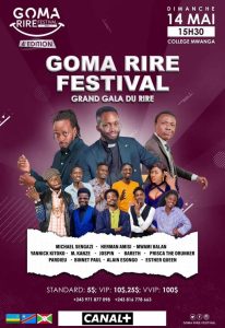 Affiche de Goma rire Festival