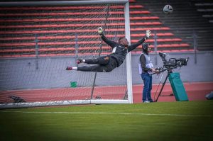 Le gardien congolais Lionel Mpasi