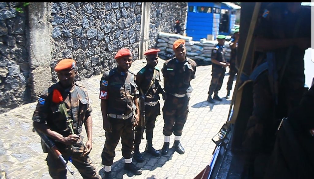 Les éléments FARDC en pleine campagne de matérialiser le mariage civilo militaire