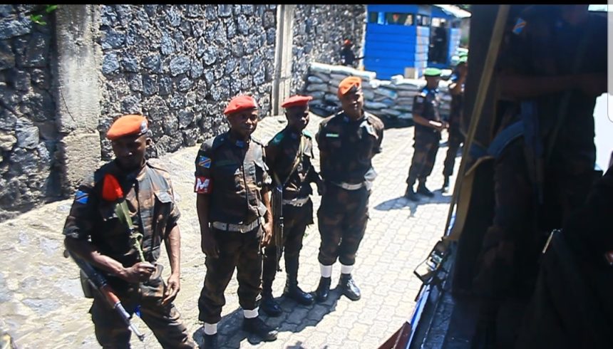 Les éléments FARDC en pleine campagne de matérialiser le mariage civilo militaire