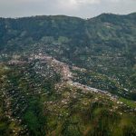 Prise aérienne du territoire de Masisi Centre