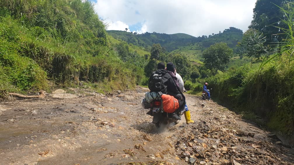 La route Sake Mushaki à l’endroit communément appelé Dawurimwijuru.