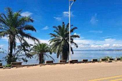 Ici nous sommes à Kalemie au bord du lac Tanganyika