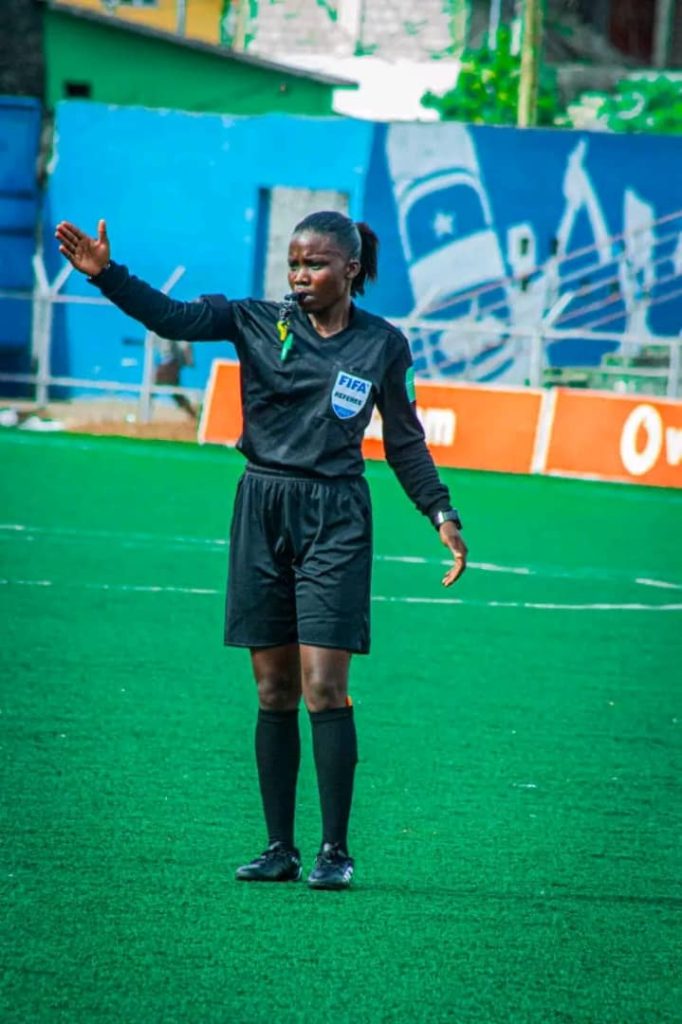 Rachel Zihindula, arbitre internationale congolaise