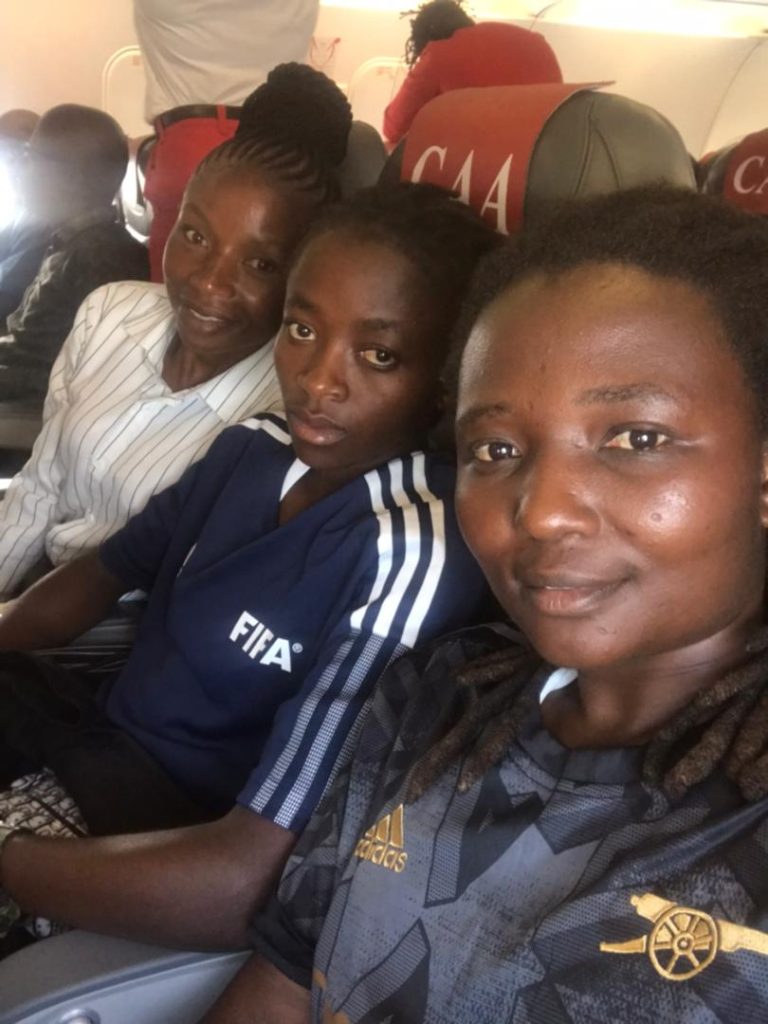 Les arbitres de Goma retenues pour la coupe du Congo féminine qui se jouera à Lubumbashi