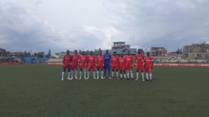 Le FC Mwangaza aux préliminaires du championnat provincial de football du Nord-Kivu site de Goma au stade de l’unité