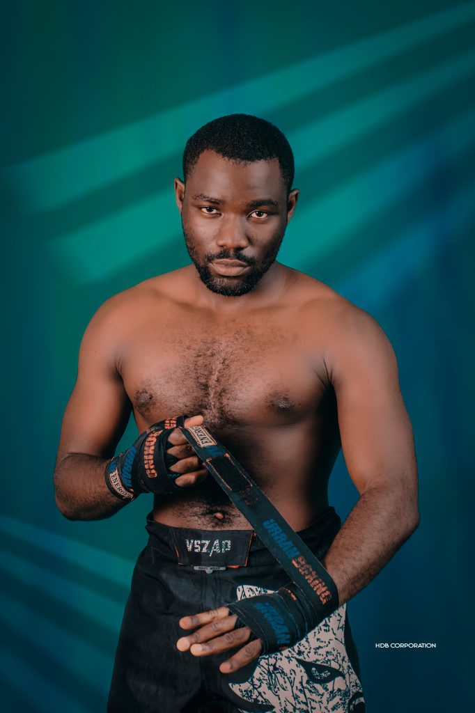 Le Boxeur Christian Dit Terminator du Club Radi