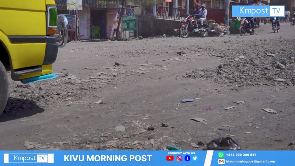 Dans les rues de la ville de Goma en province du Nord-Kivu
