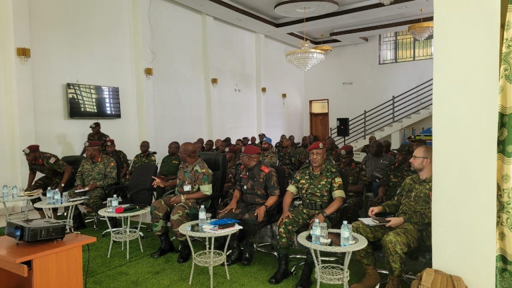 La force régionale de l'EAC a présenté le plan de reconnaissance et d'aménagement du site des ex combattants M23